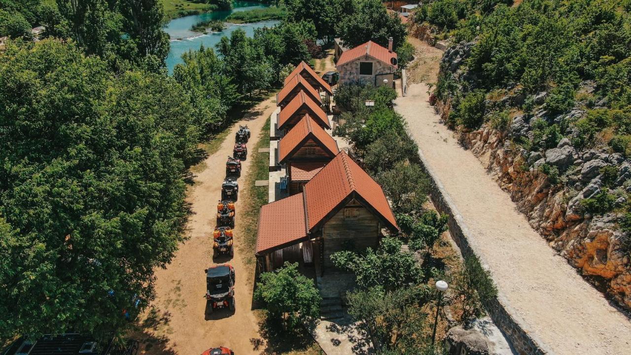 River Huts Zrmanja Obrovac Kültér fotó