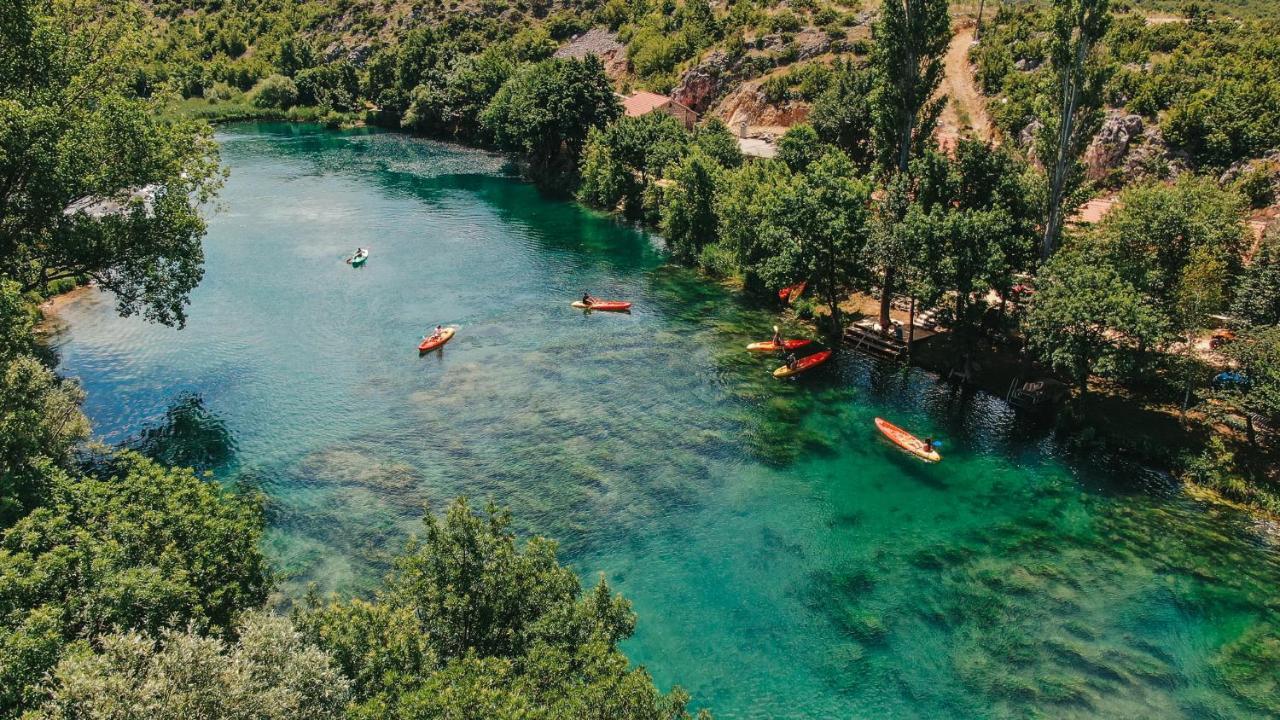 River Huts Zrmanja Obrovac Kültér fotó