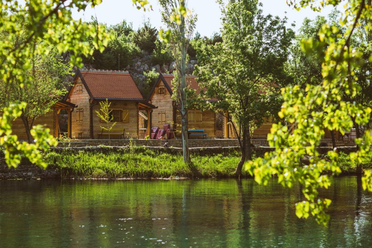River Huts Zrmanja Obrovac Kültér fotó